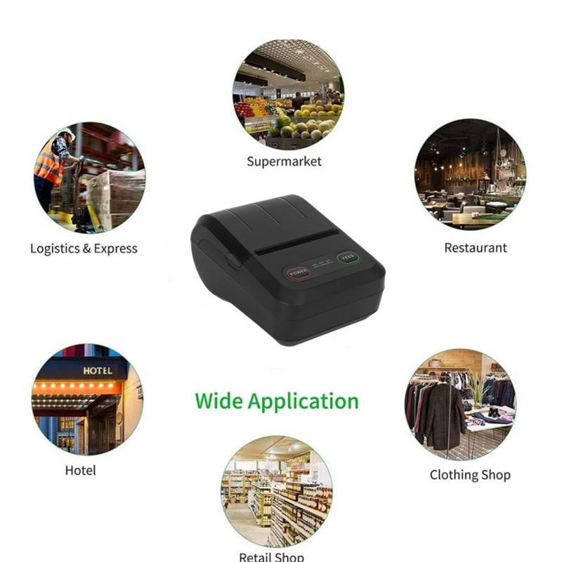 Ano ang Mga Patlang ng Application ng 58mm Thermal Printer?